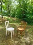 20th-century bistro chairs