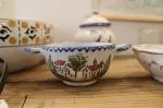 Charolles earthenware bowl with handles