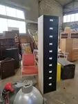 Refurbished 10-drawer metal column