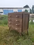 Vintage chest of drawers refurbished