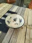 Vintage signed fruit bowl