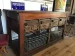 Craftsman shop counter