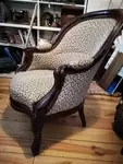 Crapaud armchair with original upholstery