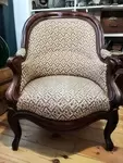 Crapaud armchair with original upholstery