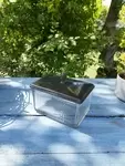 Crystal biscuit box