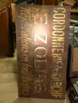 Double-sided shoemaker's sign