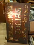 Double-sided shoemaker's sign