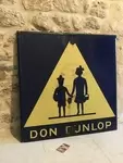 Dunlop enamel sign