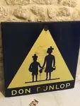 Dunlop enamel sign