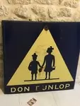 Dunlop enamel sign