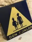 Dunlop enamel sign