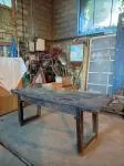 Early 20th century carpenter's workbench