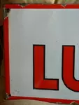 Enamel sign Lumière