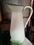 Enameled pitcher pitcher