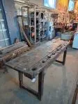 Early 20th century carpenter's workbench