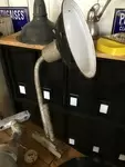 Factory warehouse floor lamp