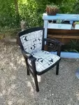 Refurbished bridge chair 