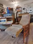 70s recliner chair