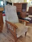70s recliner chair