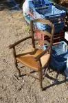 Rustic armchair from the 1950s and 60s 