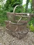 Fishing basket for decoration