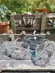 Fishing basket on foot