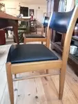 Four 70s Scandinavian design chairs