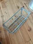 Galvanized bottle rack