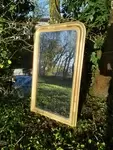 Gilded Louis Philippe mirror