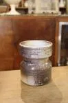 Glazed stoneware pot