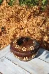 Glazed terracotta soup tureen