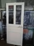 Glazed wooden door