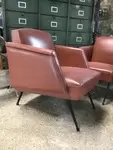 Hairdresser chairs in skai 60s 70s