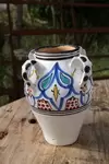 Hand painted vase