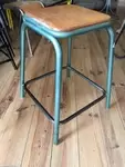 High workshop stool