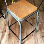 High workshop stool