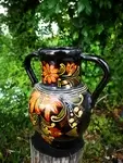 Hungarian ceramic vase 60s