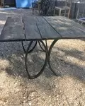 Industrial coffee table