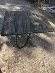 Industrial coffee table