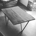 Industrial design coffee table