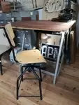 Industrial drawing chairs