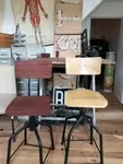 Industrial drawing chairs