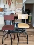 Industrial drawing chairs