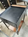 Industrial metal workshop trolley