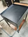 Industrial metal workshop trolley