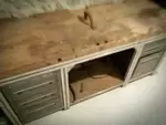 Industrial style carpenter workbench