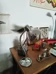 60s chrome desk lamp