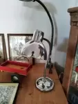 60s chrome desk lamp