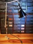 1950s workshop lamp
