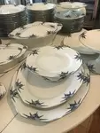 Limoges porcelain dish service